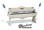 New-Baileigh-Brand New Baileigh Heavy Duty Manually Operated Box & Pan (Finger) Brake-BB-7212-BA9-1000536-SMBB7212-01